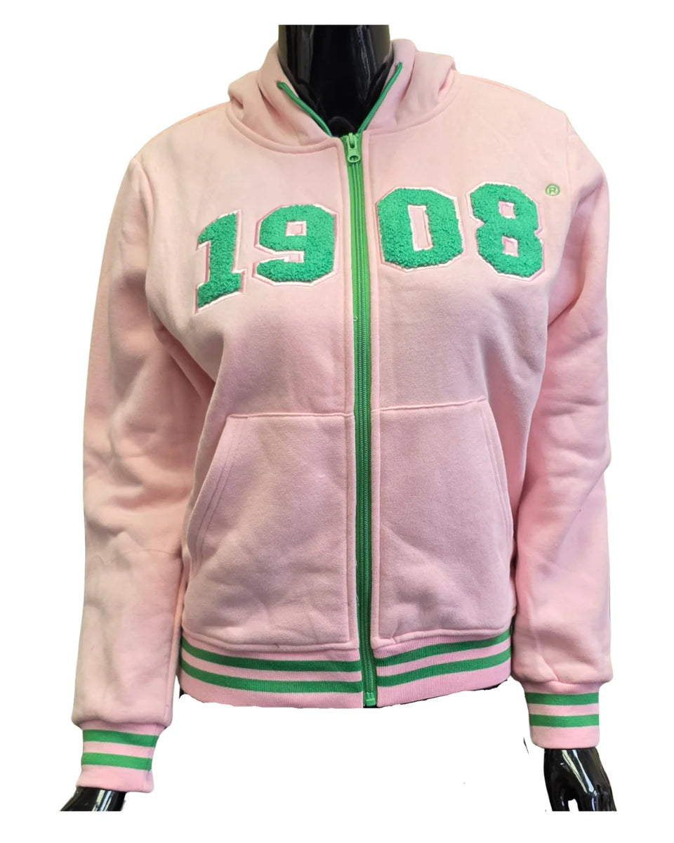 New Chenille 1908 Zip Hoodie – Ms. Capri's Unique Apparel & Gifts