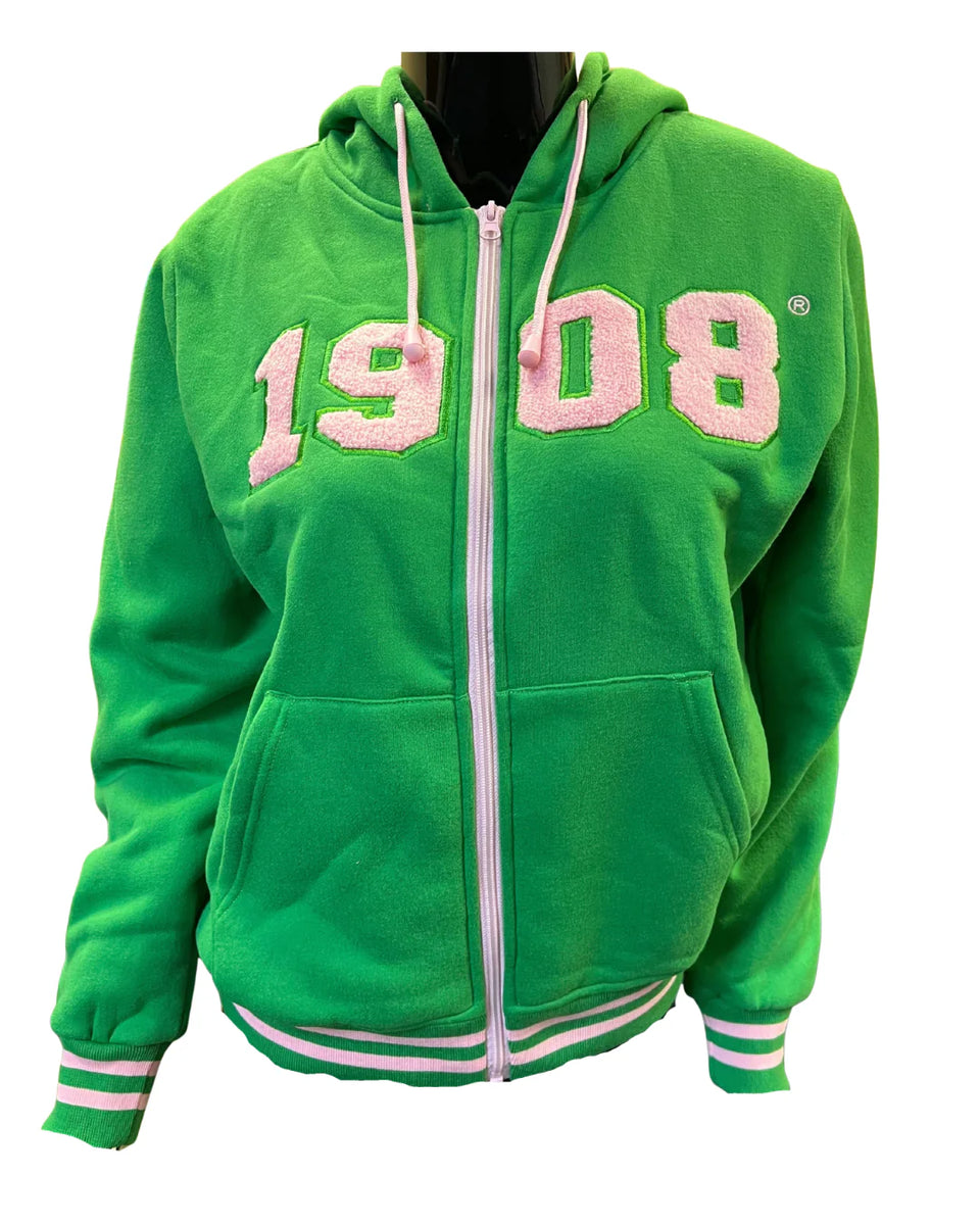 New Chenille 1908 Zip Hoodie – Ms. Capri's Unique Apparel & Gifts