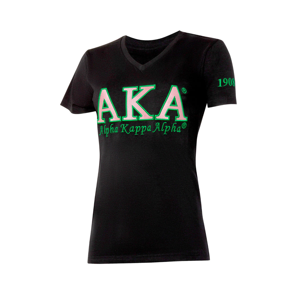 AKA Luxury Embroidered Tee