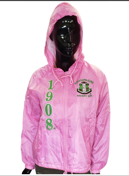 New AKA Hooded Line Jacket Ms. Capri s Unique Apparel Gifts