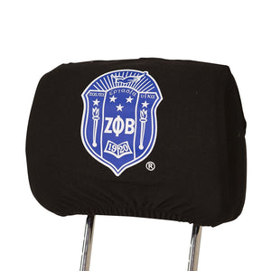 Zeta Phi Beta Headrest Cover